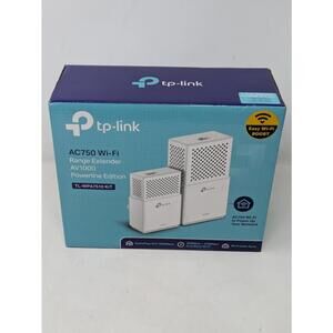 NEW TP-LINK TL-WPA7510 KIT Range Extender AV1000 Gigabit Powerline AC750 Wi-Fi